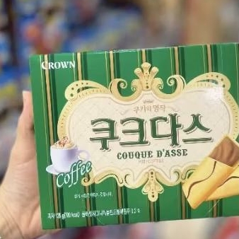 

CROWN couque wafer kopi 72g
