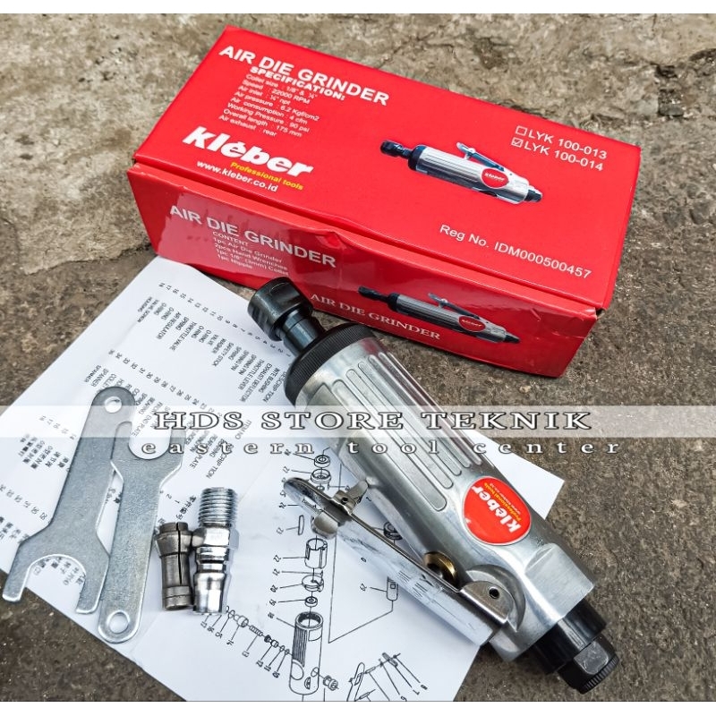 Mesin Bor Tuner Mini Mesin Bor Angin 1/4 inch Air Die Grinder Kleber Mesin Bor Tangan