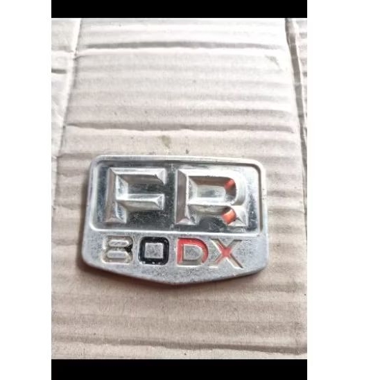 emblem tutup aki tepong fr80 DX original