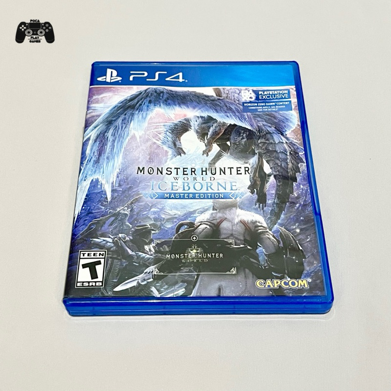 Kaset BD PS4 Monster Hunter World (MHW) Iceborne - Second / Bekas