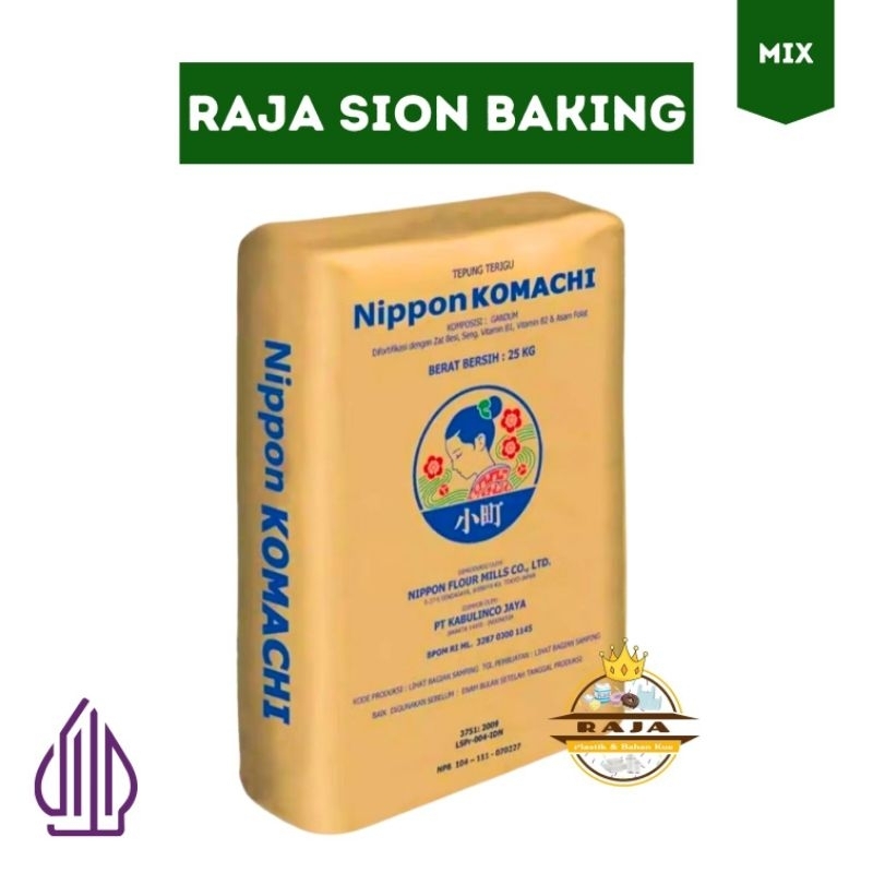 

Tepung Komachi Repack 500gr / Tepung Protein Tinggi