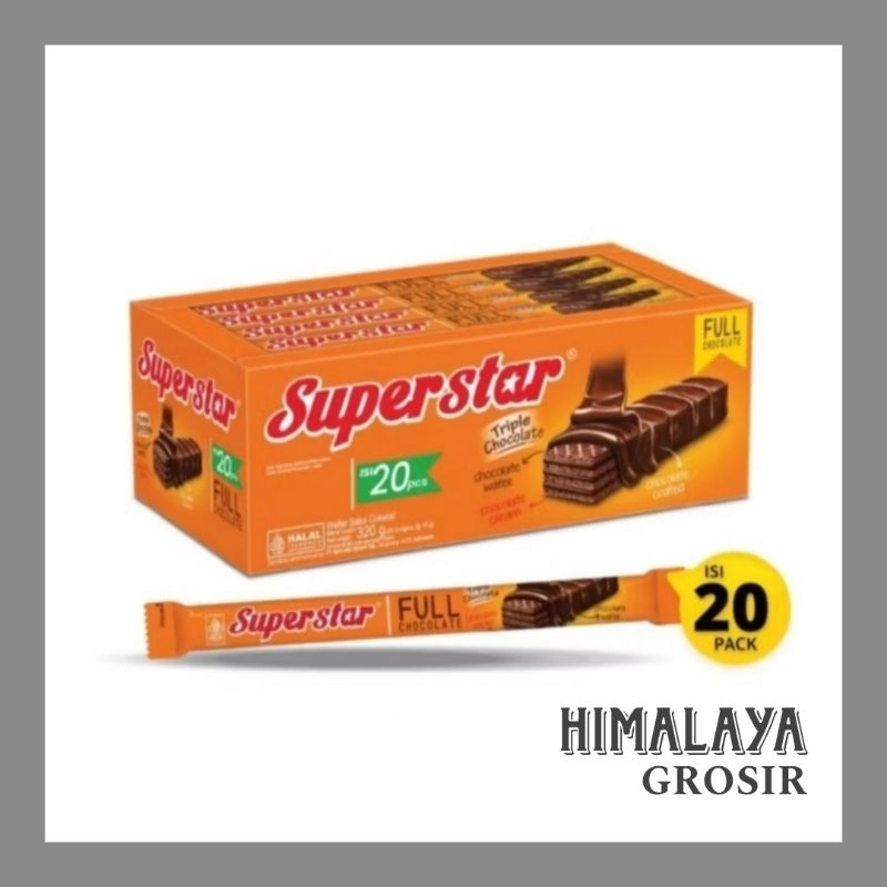 

Superstar Triple Chocolate Box isi 20