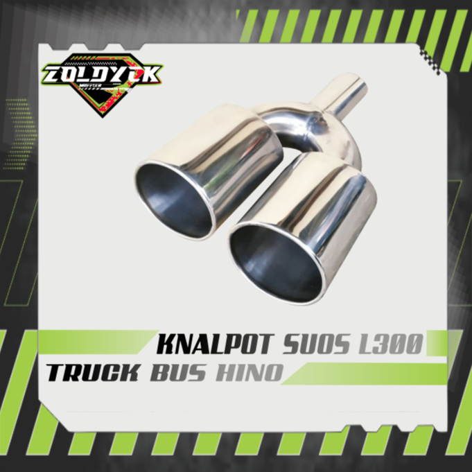 KNALPOT RACING SUOS L300 TRUCK - BUS - HINO ALL DIESEL SOLAR
