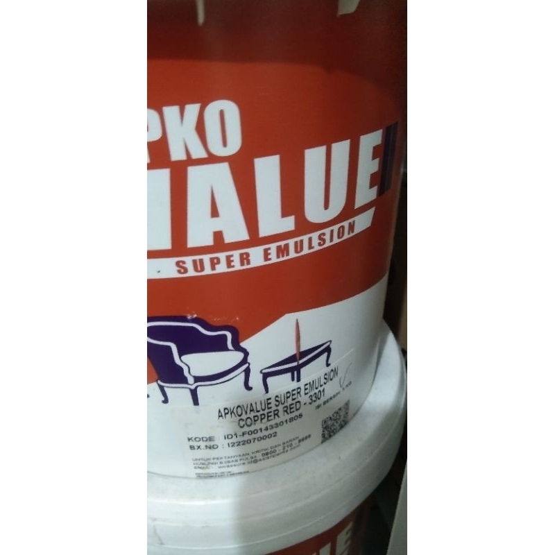 Cat tembok Asianpaints Apko Value