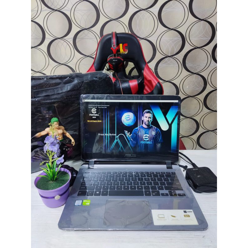 Laptop Asus Vivobook SLIM BEZELESS RAM 8Gb SSD 256Gb DUAL VGA NVIDIA