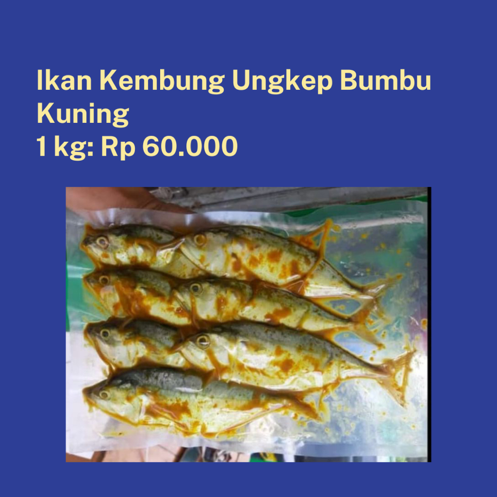 

Ikan Kembung Ungkep Bumbu Kuning