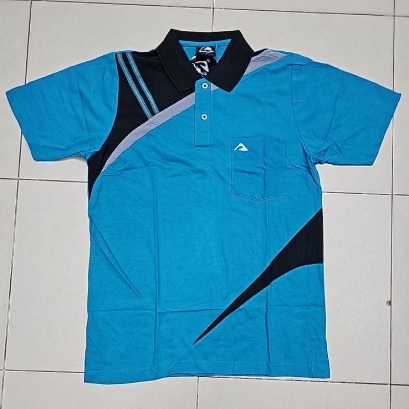 KAOS OLAHRAGA / BAJU SERAGAM OLAHRAGA NCV BAHAN KATUN WARNA HIJAU TOSCA KOMBINASI HITAM