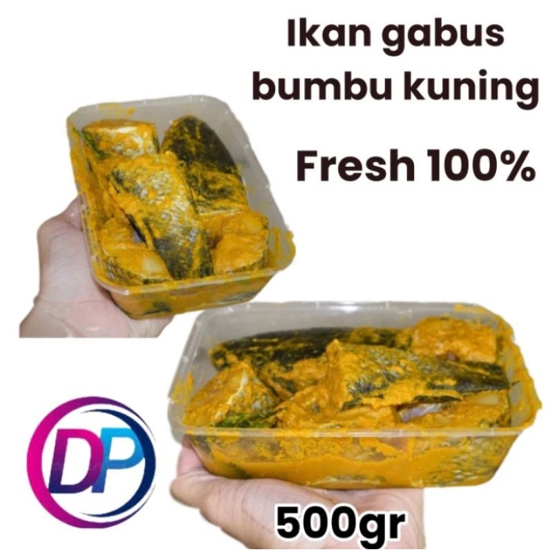 

Ikan Gabus Bumbu Kuning Fresh 500gr