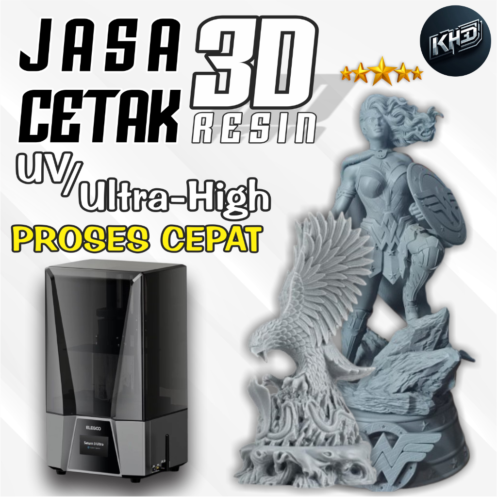 Jasa print 3d resin / sla / printing 3d / cetak 3 dimensi / Jasa Cetak 3D uv resin / Cetak Resin pro