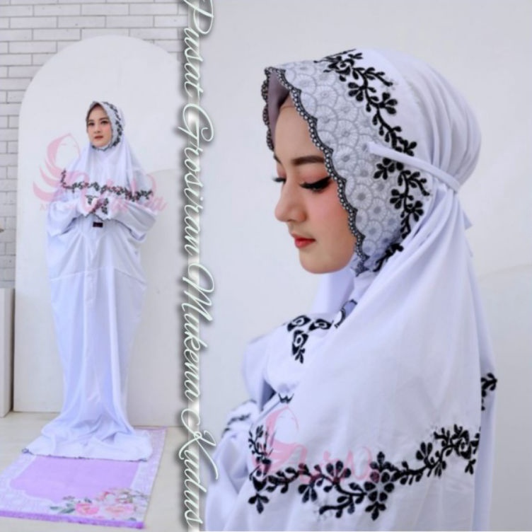 KODE U27C MUKENA POLINO EVATA TERUSAN MUKENA TERUSAN MUKENA SANTRI MUKENA REMAJA MUKENA SUTRA MOTIF 