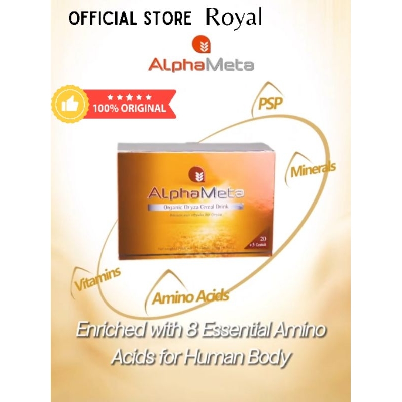 Alpha Meta Alphameta Original Organic 1 Box 25 Sachet .