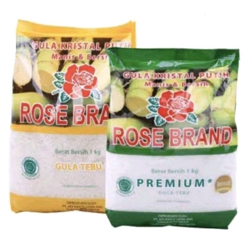 

Gula Kristal Putih Rose Brand Berat Bersih 1 kg