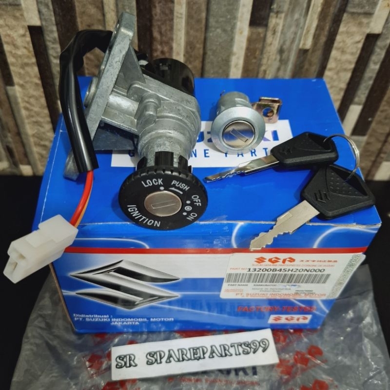 Kunci kontak set asli Suzuki Nex 110 karbu, Nex fi