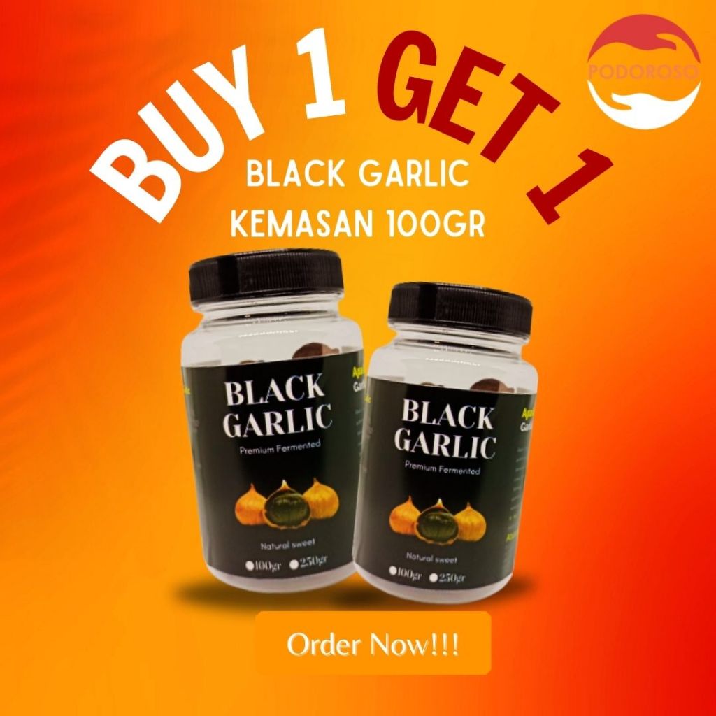 

BUY 1 GET 1 Black Garlic /Bawang Hitam Tunggal Kemasan 100gr