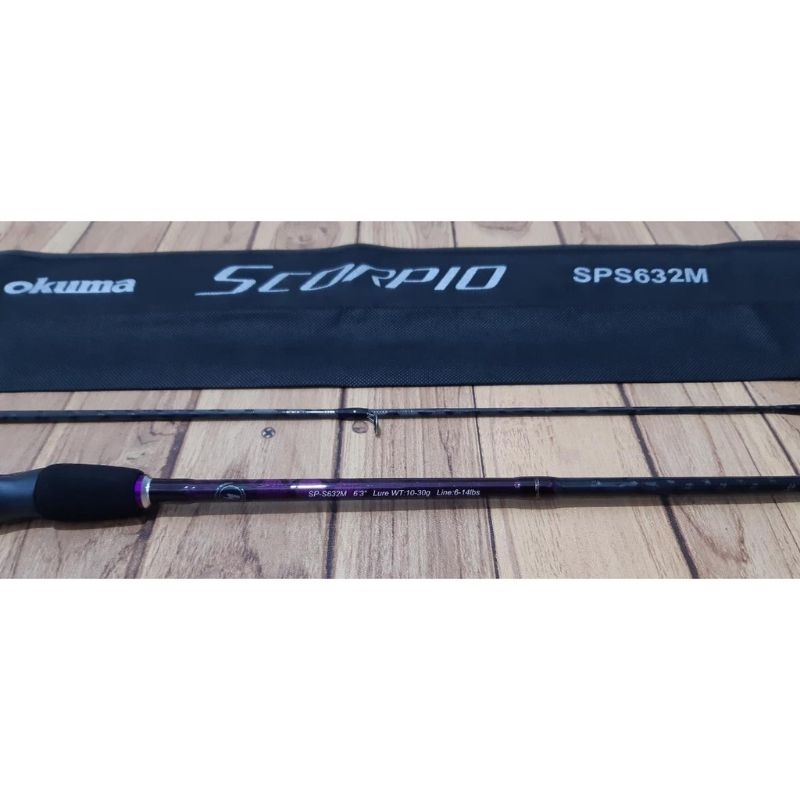 Joran SCORPIO OKUMA SP-S-632 M 6-14lb by okuma joran Galatama maupun casting