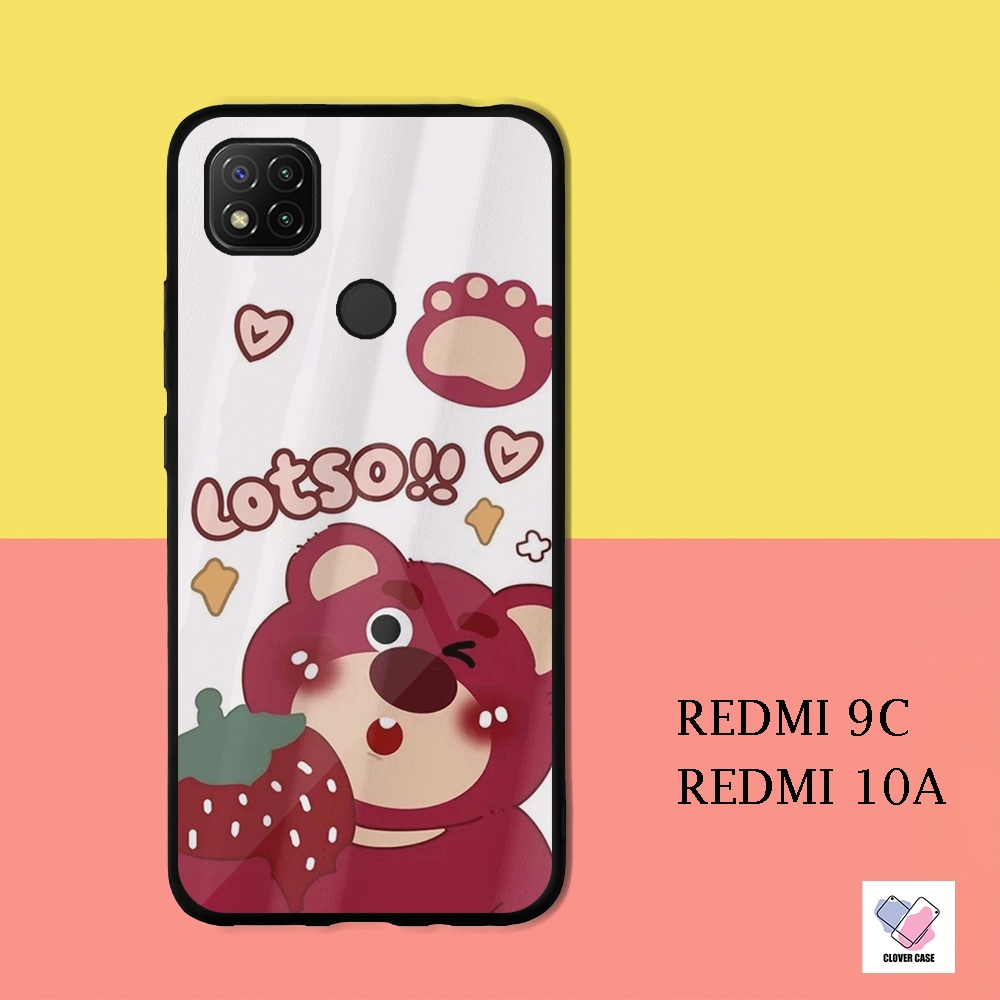 [KN91]  Case Glossy Case | REDMI 9C | REDMI 10A | CASE KEKINIAN LUCU |  Casing Hp Kilau Motif LOTSO