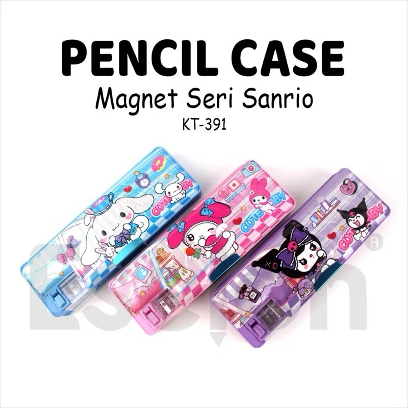 

TEPAK PENSIL MAGNET KUROMI SERI SANRIO MURAH BERBAGAI 3 WARNA/GAMBAR