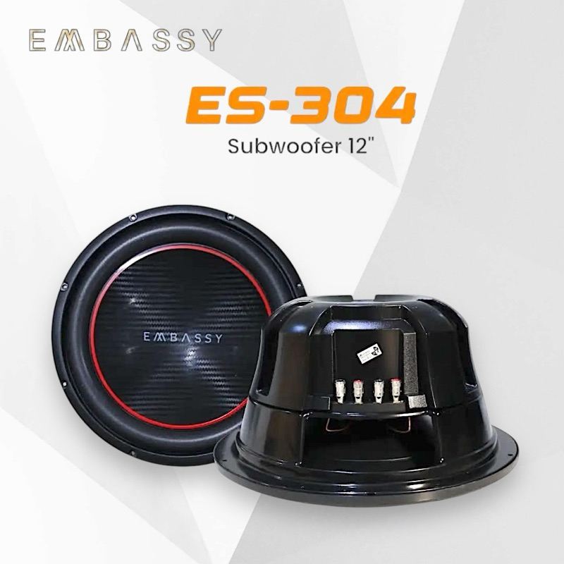 SUBWOOFER EMBASSY ES-304D - 12inch