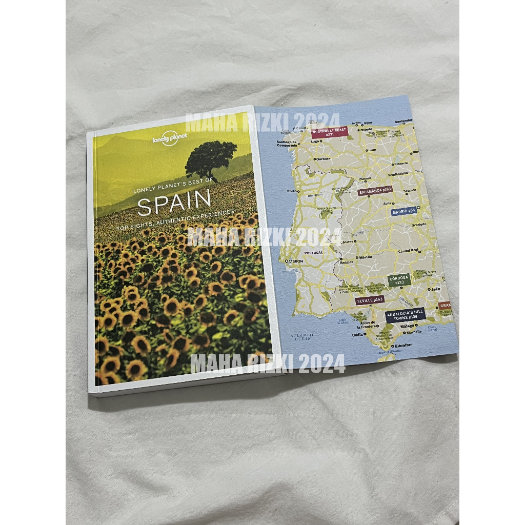 Original English - Lonely Planet Best of Spain Paperback NEW SEALED