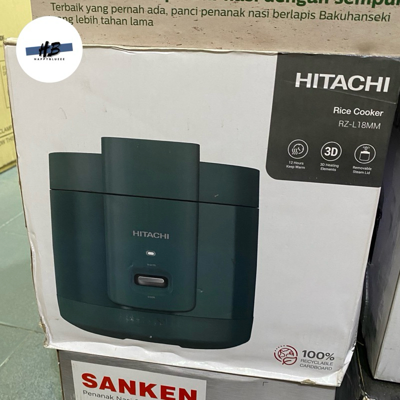 HITACHI RICE COOKER RZ-L18MM 1,8 LITER