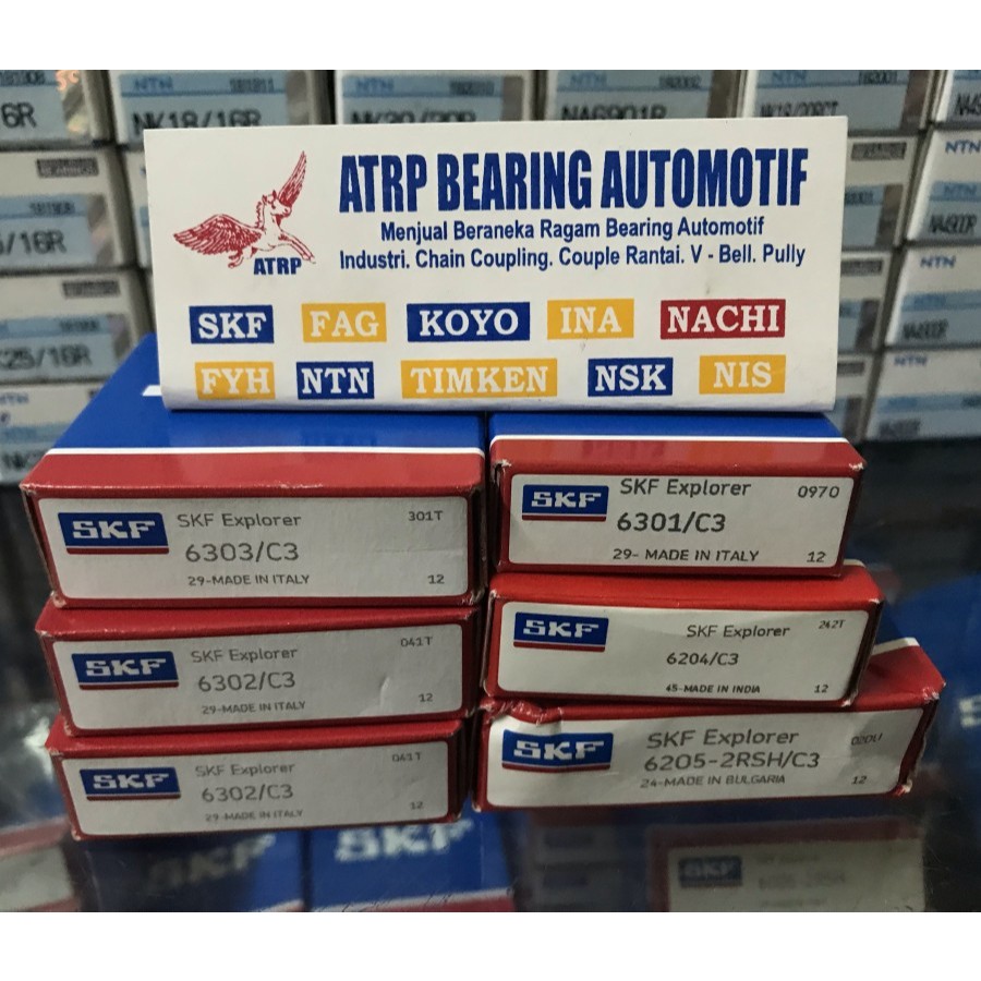 BEARING SET GEAR BOX KOMPLIT YAMAHA NMAX SKF