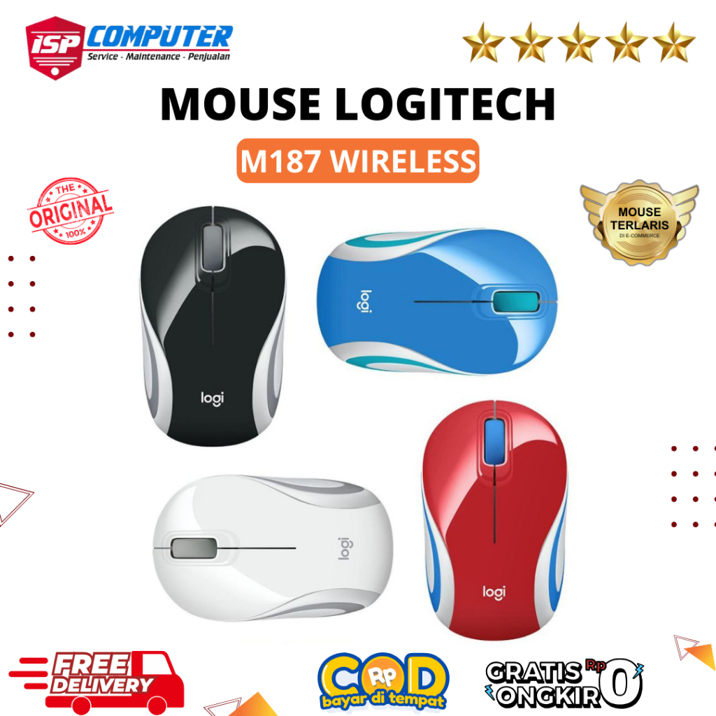 Mouse LOGITECH M187 Wireless