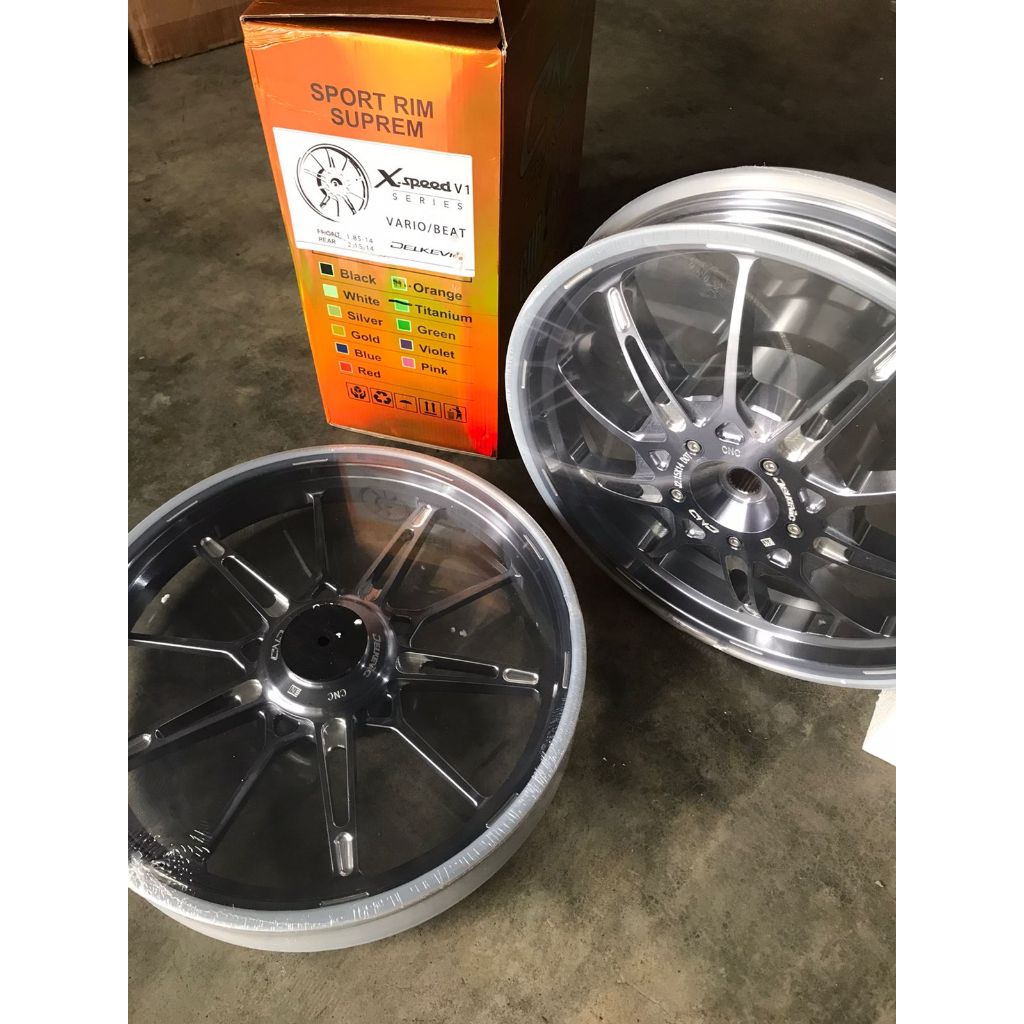 VELG DELKEVIC X SPEED Velg Racing DELKEVIC X SPEED -V1 185x14 & 215x14 - Beat/ Vario 110/125 150/MIO