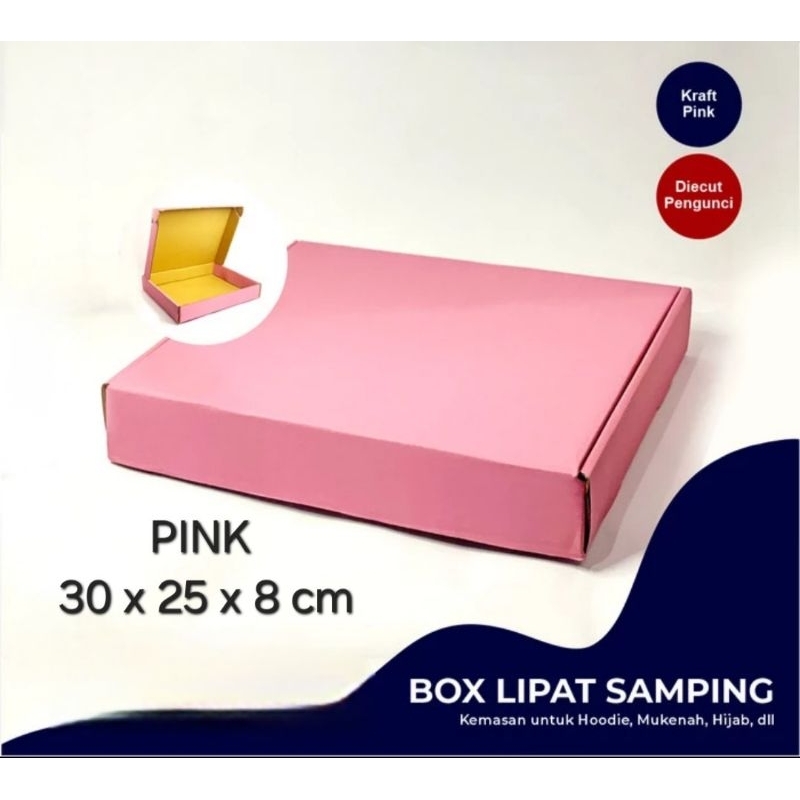 

Kardus box Die cut Eflute Warna 30x25x8cm