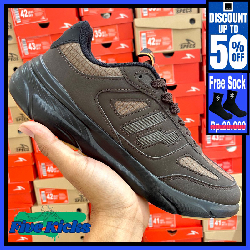 Sepatu Piero Original - JOGGER V54 PRM  CHESTNUT BLACK GUM PIE1000121 | Sepatu Pria | Sepatu Olahrag