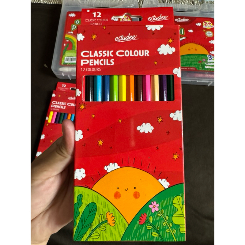 

estudee pensil warna isi 12