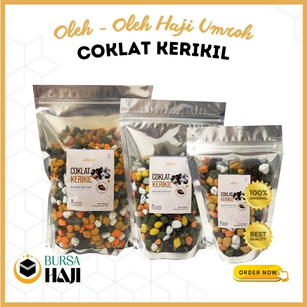 

Cemilan Coklat Batu Kerikil Arab 500gr/1kg