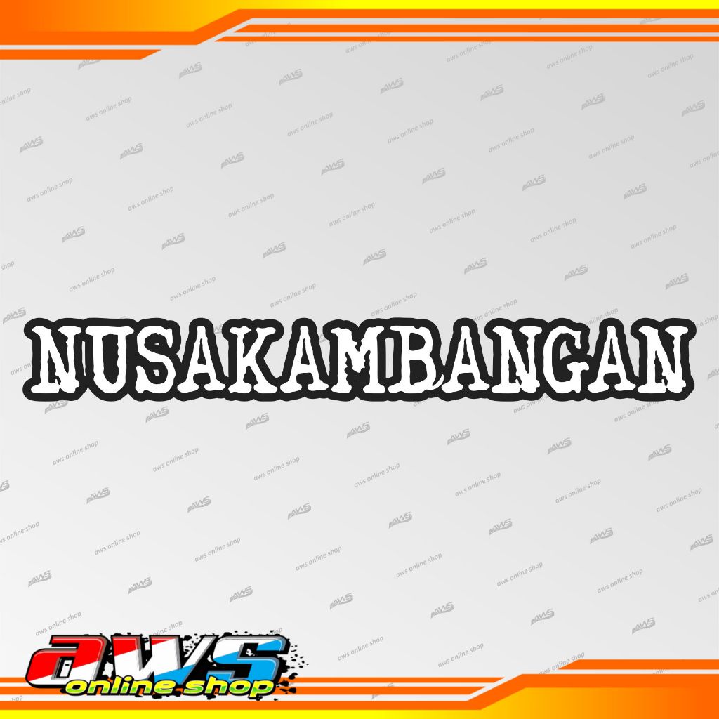 Sticker Cutting Nusakambangan