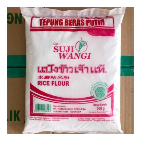 

Tepung Beras Putih Cap Suji Wangi Rice Flour 500 gr