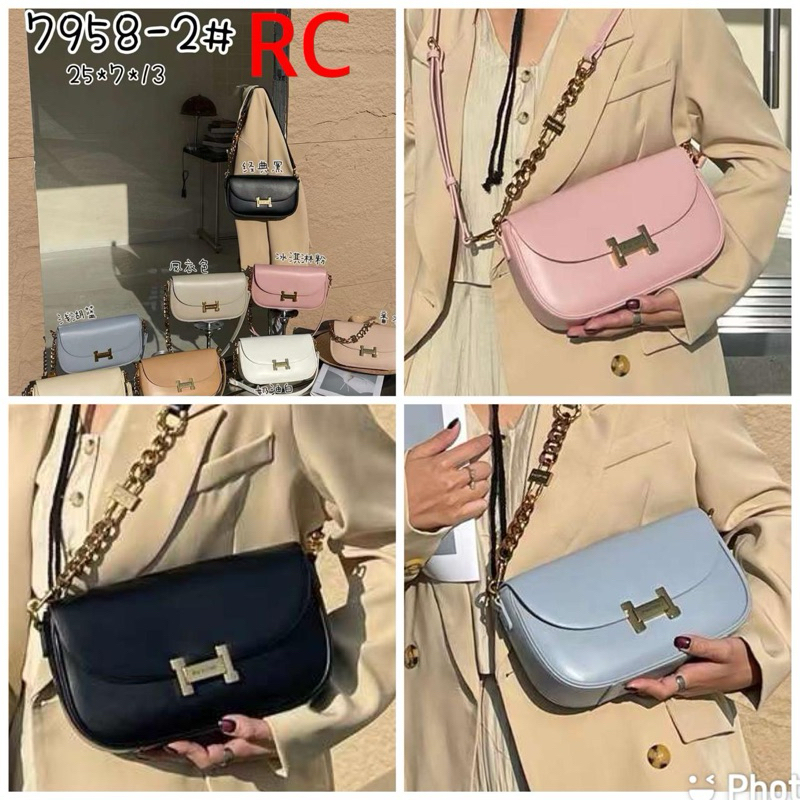 Royal cuir shoulder bag wanita premium