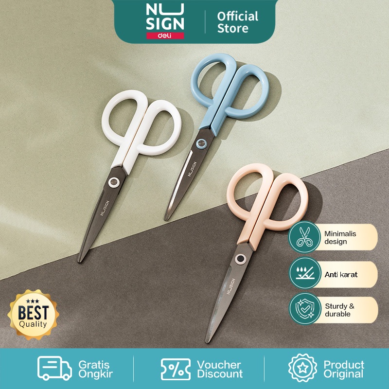 

Nusign Gunting Kertas / Scissor Anti Karat Minimalis ENS053