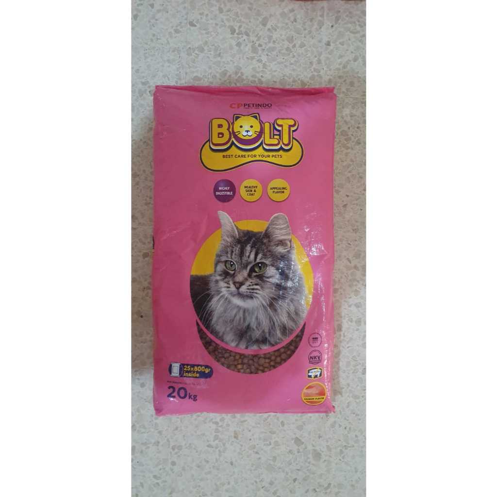 BOLT MAKANAN KUCING 1 KARUNG (20KG)