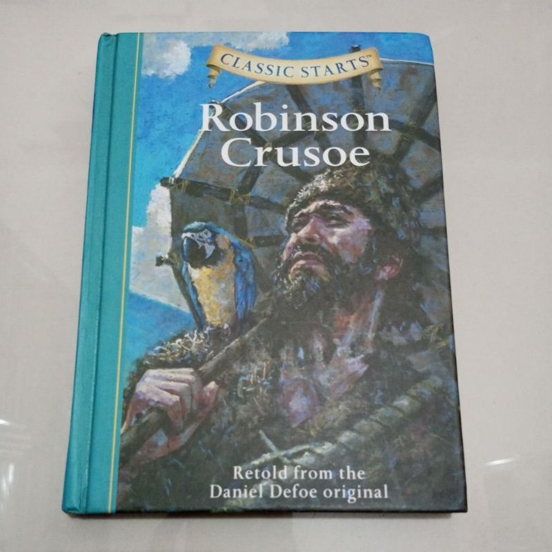 NOVEL CLASSIC STARTS ROBINSON CRUSOE