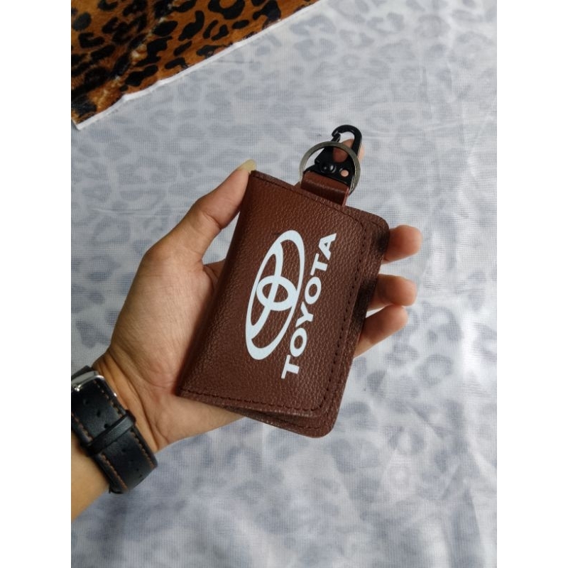 Gantungan Kunci Mobil Kulit Asli | Dompet Kunci Mobil | Dompet STNK kulit