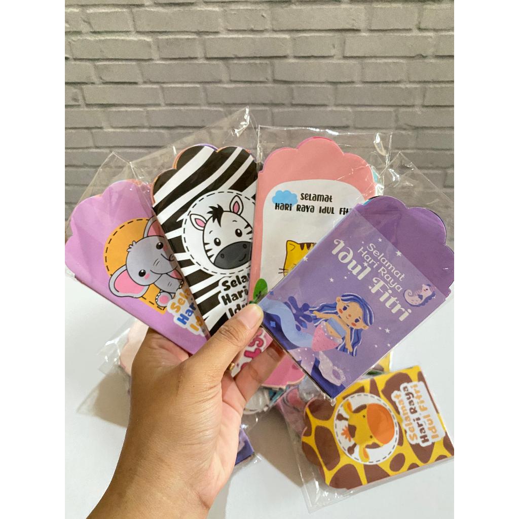 

(PAKET HEMAT 10 PACK) AMPLOP LEBARAN 2025 VIRAL ISI 10 PACK=100 PCS AMPLOP MOTIF MIX