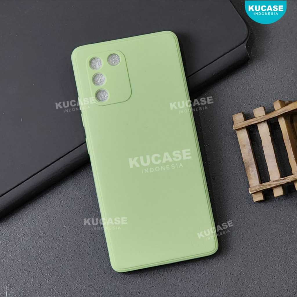 Samsung A91 Samsung S10 Lite Softcase Macaron Square Polos Case Samsung A91 Samsung S10 Lite