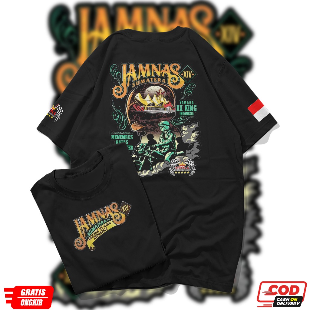 Kaos Jamnas YRKI Sumatera - Kaos RX King - Apparel Jamnas RX King - Baju RX King - Baju Jamnas Bante