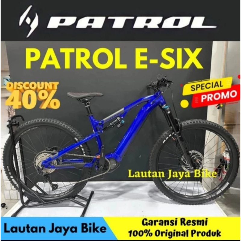 Sepeda Patrol E-six New