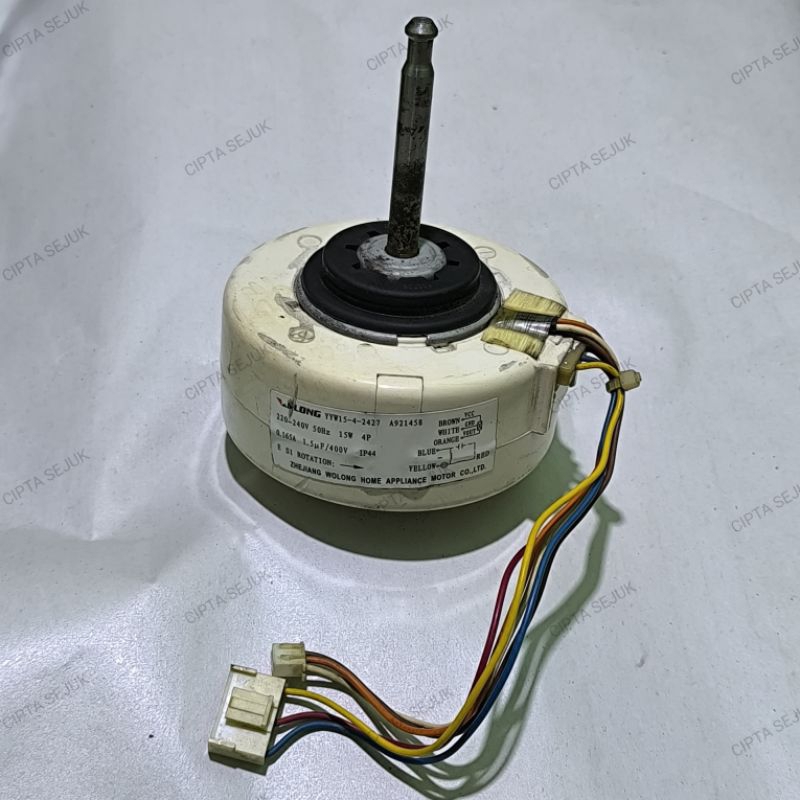 Motor fan AC panasonic wolong 15W YYW15