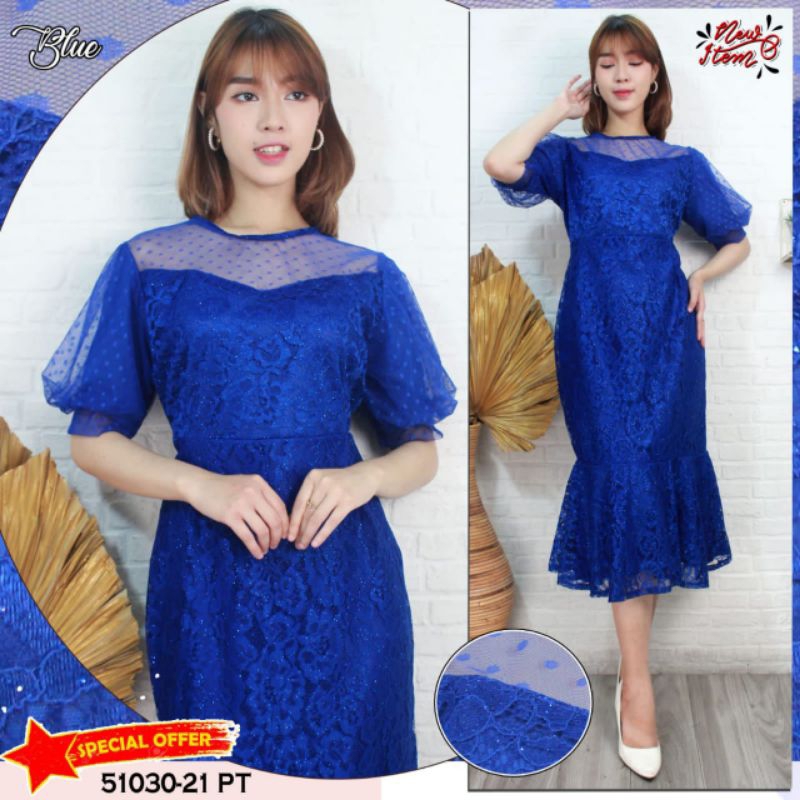 DRESS BRUKAT DUYUNG/DRESS BRUKAT PESTA/GAUN CASUAL WANITA