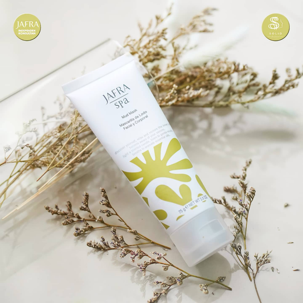 JAFRA SPA MUDMASK MINI 75ML MASKER LUMPUR JAFRA MUD MASK JAFRA MASKER JERAWAT JAFRA OILY SKIN MASK F
