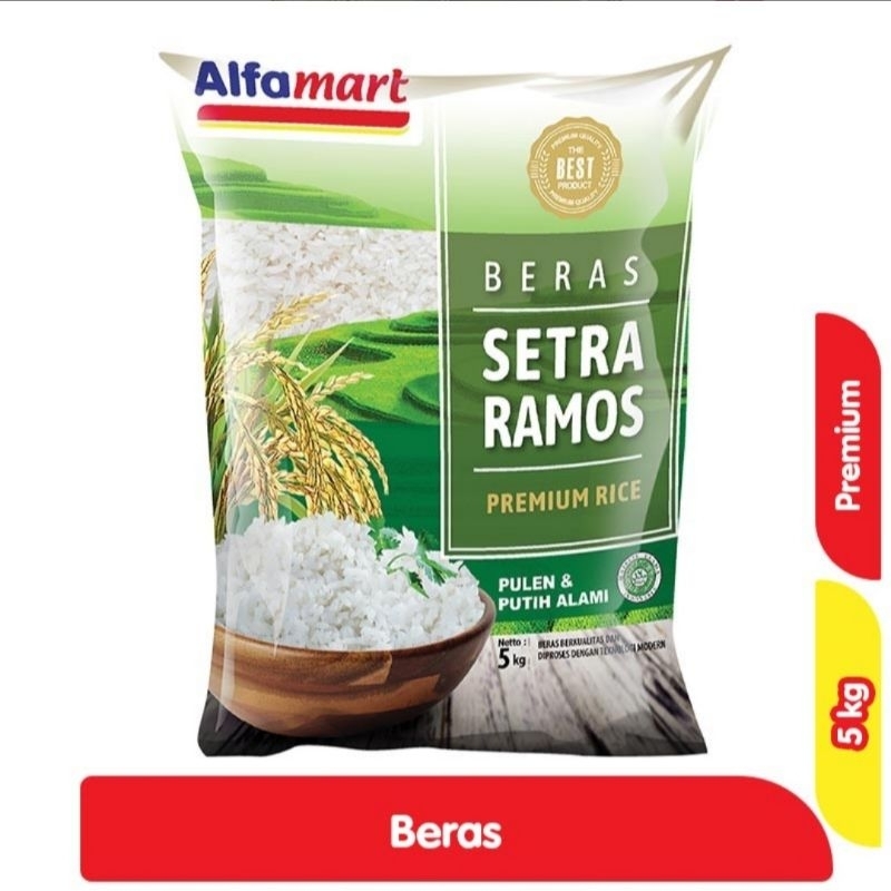 

Alfamart Beras Setra Ramos Premium Rice 5kg GRATIS ONGKIR!!