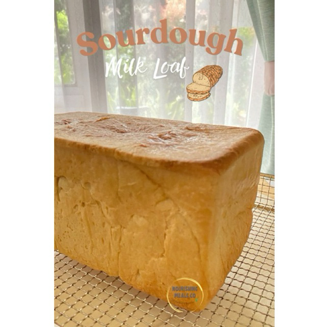 

Sourdough Milk Loaf Roti Ragi Alami