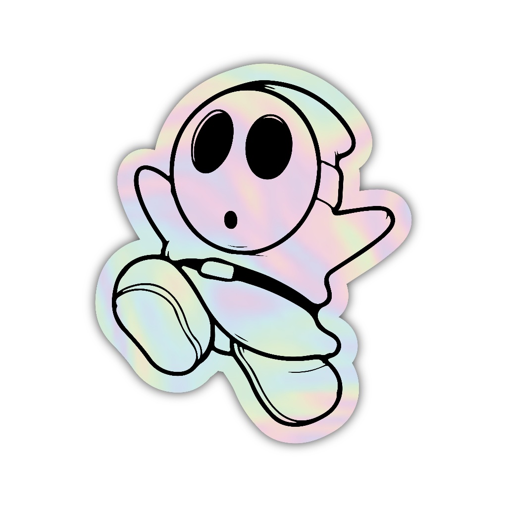

Z292 sticker hantu anime aesthetic, stiker hologram satuan