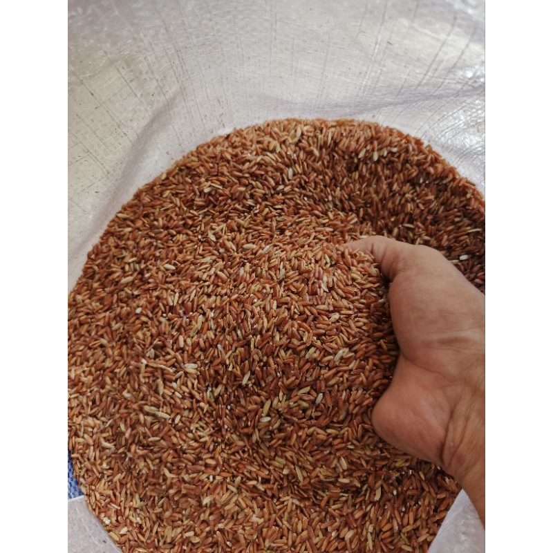 

beras merah super kwalitas terjamin sangat cocok buat semua unggas harga per 1kg