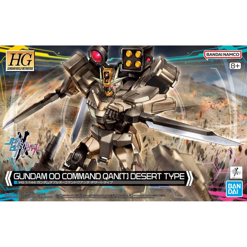 Bandai 1/144 HG 00 COMMAND QAN[T] DESERT TYPE GUNDAM